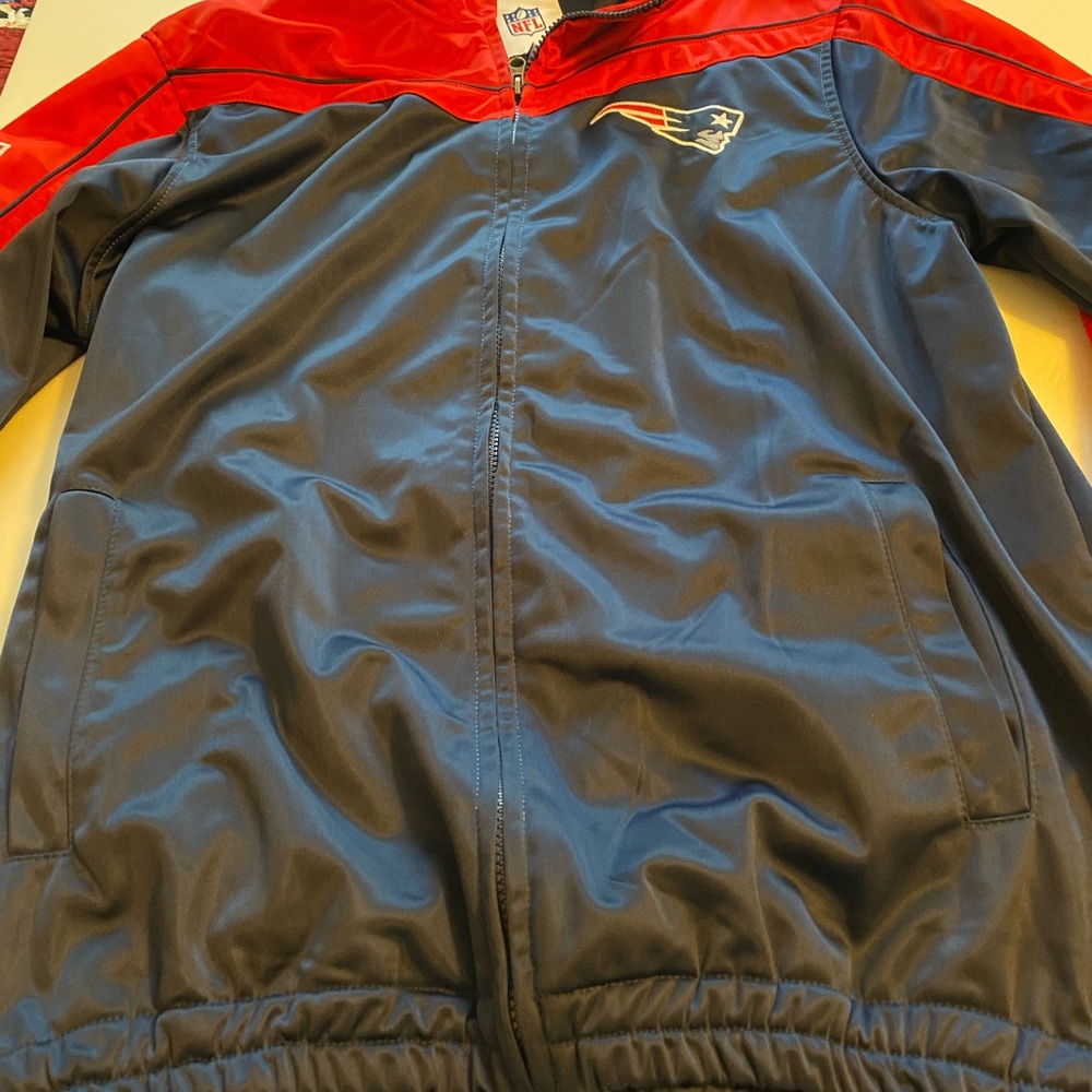 New England Patriots Warm Up Jacket
